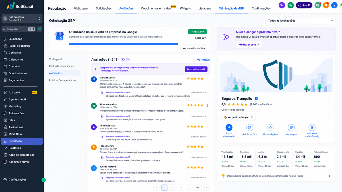 Pós-venda automático — satisfação e recompra